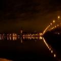 Rigaer Bruecken bei Nacht (100_0315.JPG) Riga Lettland Baltikum